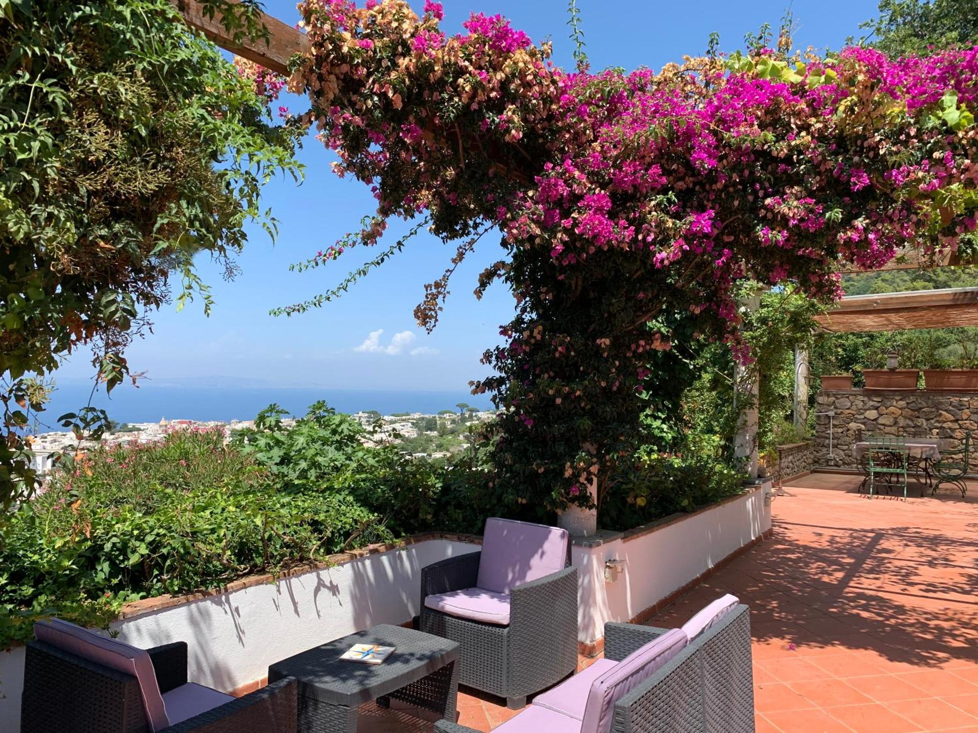 Casa Blu Hotell Anacapri  Exteriör bild